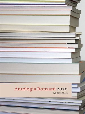 cover image of Antologia Ronzani 2020--TYPOGRAPHICA